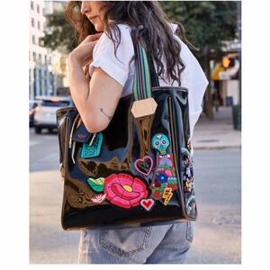 Consuela Playa Poppy Black Classic Tote